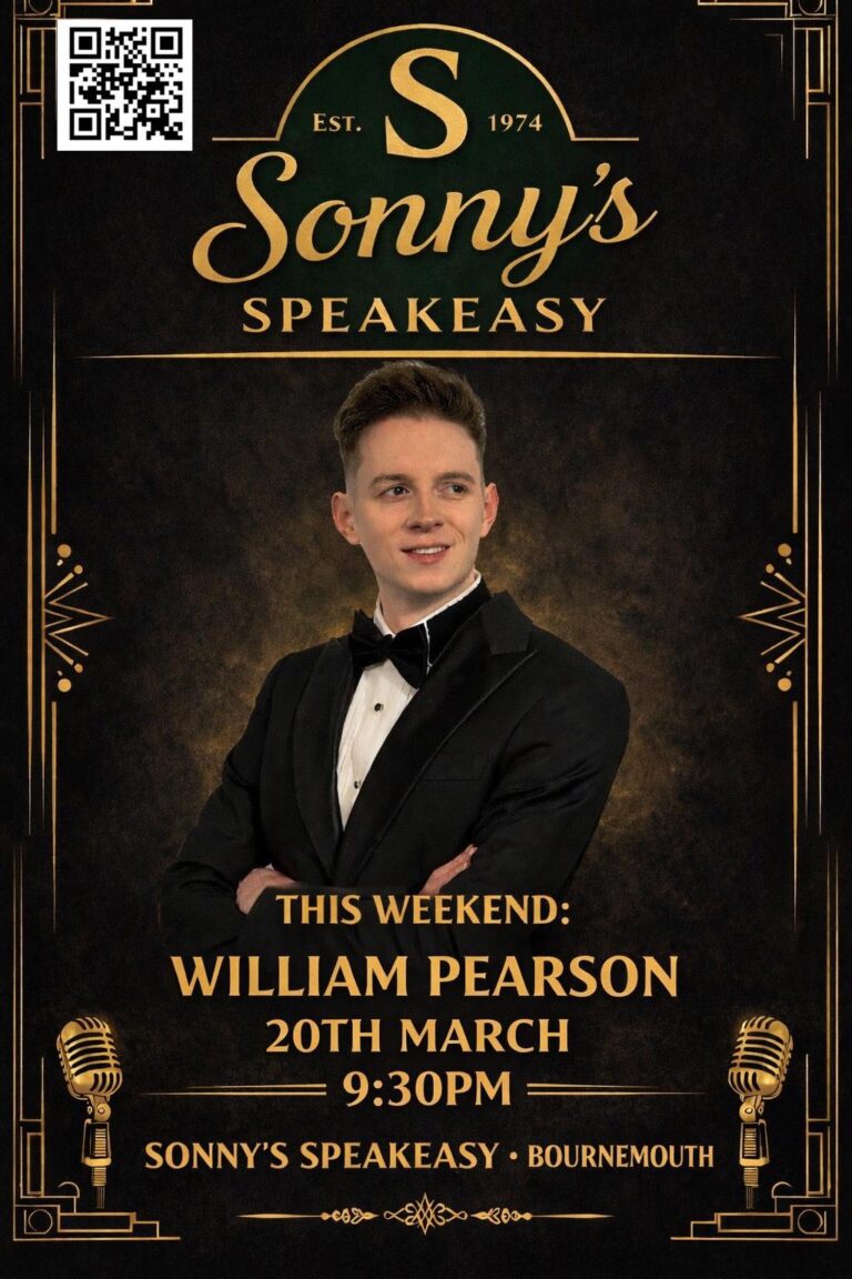 William Pearson Live at Sonny’s Speakeasy (20th March)